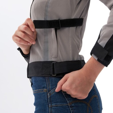 KURTKA MOTOCYKLOWA TEKSTYLNA DAMSKA OZONE DART CAPPUCINO WXXS