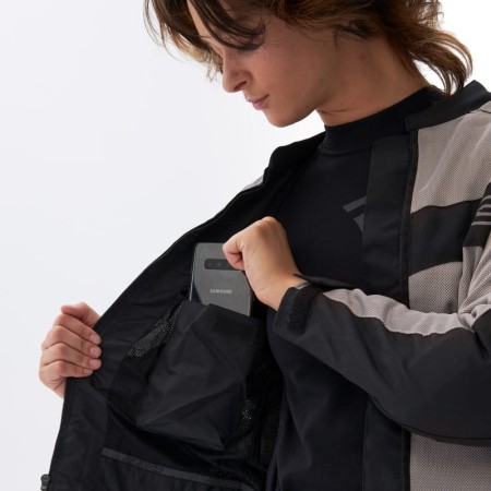 KURTKA MOTOCYKLOWA TEKSTYLNA DAMSKA OZONE DART CAPPUCINO WXXS