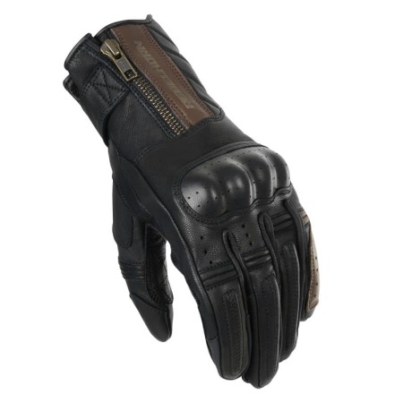 RĘKAWICE MOTOCYKLOWE DAMSKIE REBELHORN HUNTER VINTAGE BROWN WXS