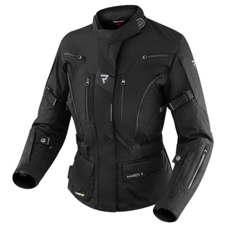 KURTKA MOTOCYKLOWA TEKSTYLNA DAMSKA REBELHORN HARDY 2 BLACK WS