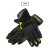 RĘKAWICE MOTOCYKLOWE DAMSKIE REBELHORN FLUX 2 BLACK FLUO YELLOW WL