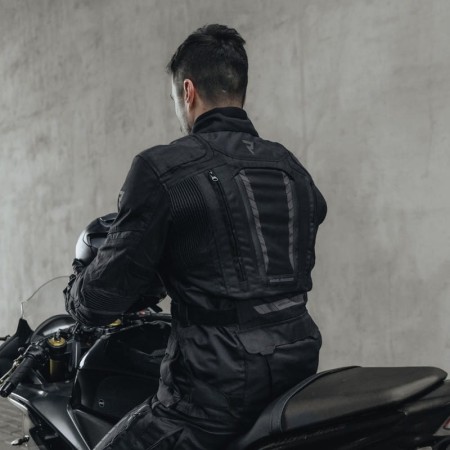 KURTKA MOTOCYKLOWA TEKSTYLNA REBELHORN HIKER 3 BLACK