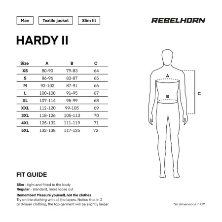 KURTKA MOTOCYKLOWA TEKSTYLNA REBELHORN HARDY 2 BLACK FLUO YELLOW