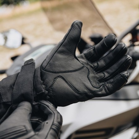 RĘKAWICE MOTOCYKLOWE OZONE TOURING 2 BLACK