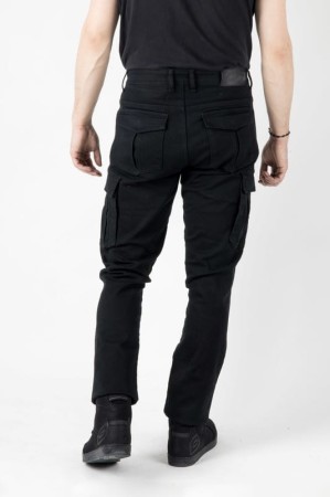 JEANSY MOTOCYKLOWE OZONE SHADOW 2 BLACK 28/34