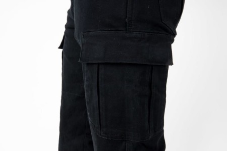 JEANSY MOTOCYKLOWE OZONE SHADOW 2 BLACK 28/34