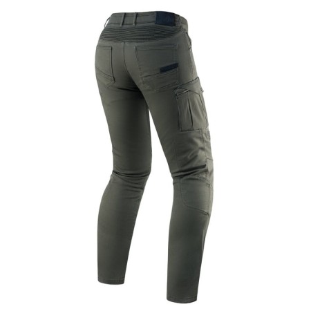 JEANSY MOTOCYKLOWE REBELHORN VANDAL TWILL OLIVE 28/32