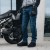 JEANSY MOTOCYKLOWE OZONE STRIKER REGULAR WASHED BLUE 28/32