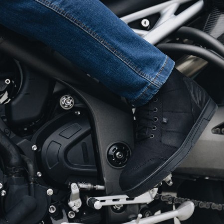 JEANSY MOTOCYKLOWE OZONE STRIKER REGULAR WASHED BLUE 28/32