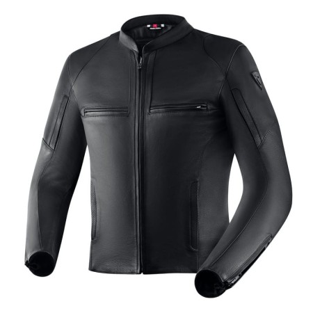 KURTKA MOTOCYKLOWA SKÓRZANA REBELHORN RUNNER 3 BLACK 5XL