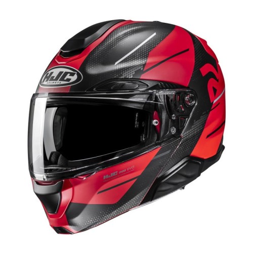 Przejdź do produktu KASK MOTOCYKLOWY HJC RPHA91 BLAT RED BLACK