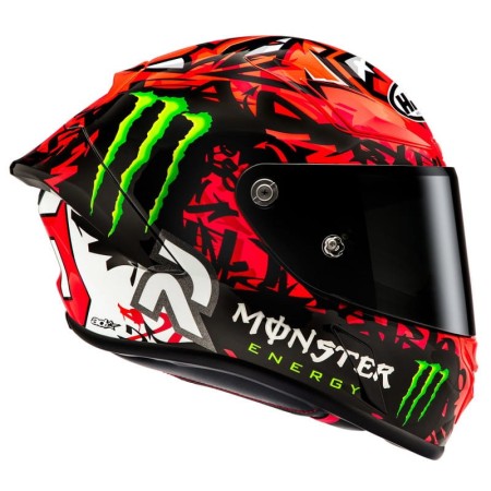 KASK MOTOCYKLOWY HJC RPHA1 QUARTARARO REPLICA 2 RED BLACK