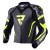KURTKA MOTOCYKLOWA SKÓRZANA REBELHORN REBEL BLACK FLUO YELLOW 48