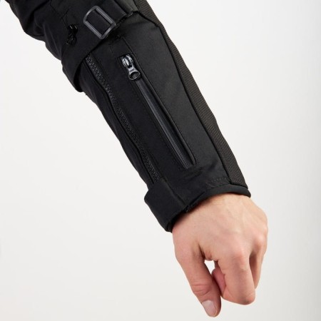 KURTKA MOTOCYKLOWA TEKSTYLNA REBELHORN PATROL BLACK FLUO YELLOW