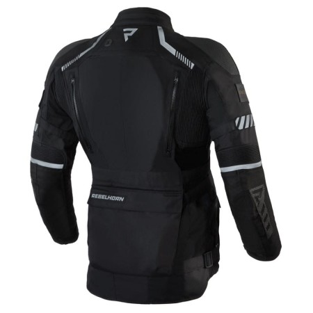 KURTKA MOTOCYKLOWA TEKSTYLNA REBELHORN PATROL BLACK