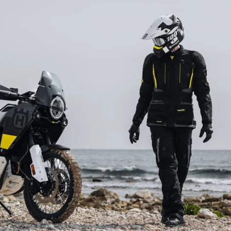 KURTKA MOTOCYKLOWA TEKSTYLNA REBELHORN PATROL BLACK