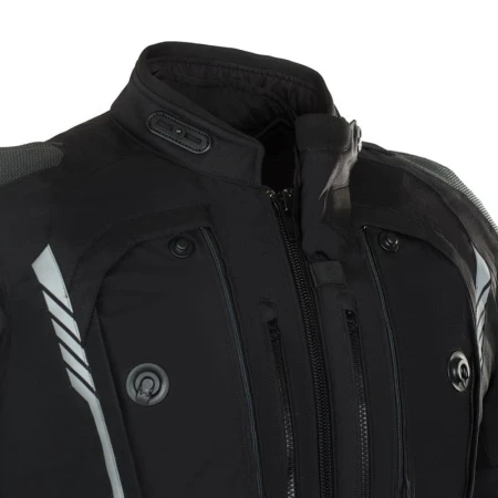 KURTKA MOTOCYKLOWA TEKSTYLNA REBELHORN PATROL BLACK