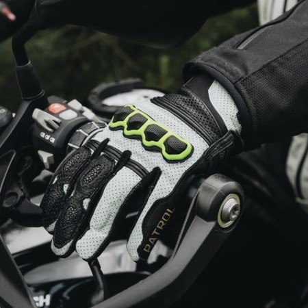 RĘKAWICE MOTOCYKLOWE REBELHORN PATROL SHORT BLACK