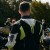 KURTKA MOTOCYKLOWA TEKSTYLNA OZONE FLOW BLACK FLUO YELLOW