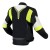 KURTKA MOTOCYKLOWA TEKSTYLNA OZONE FLOW BLACK GREY FLUO YELLOW