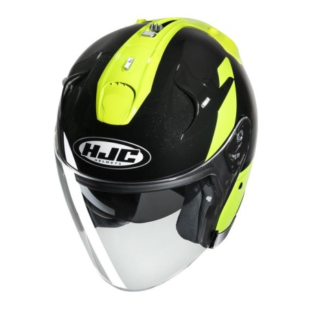 KASK MOTOCYKLOWY HJC FG-JET EPEN BLACK YELLOW