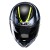 KASK MOTOCYKLOWY HJC F70 GALLA BLUE YELLOW