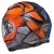 KASK MOTOCYKLOWY HJC F70 DEATHSTROKE DC COMICS BLUE ORANGE