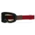 GOGLE IMX ENDURANCE RUST MATT BLACK /RED - SZYBA DARK SMOKE + CLEAR (2 SZYBY W ZESTAWIE)