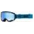 GOGLE IMX ENDURANCE RACE MATT BLACK / BLUE - SZYBA IRIDIUM BLUE + CLEAR (2 SZYBY W ZESTAWIE)