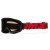 GOGLE IMX ENDURANCE FLIP MATT BLACK / RED- SZYBA DARK SMOKE + CLEAR (2 SZYBY W ZESTAWIE)