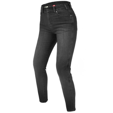 JEANSY MOTOCYKLOWE DAMSKIE REBELHORN CLASSIC 3 SLIM FIT WASHED BLACK 32/32