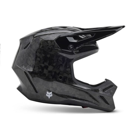 KASK FOX V3 RS CARBON SOLID BLACK