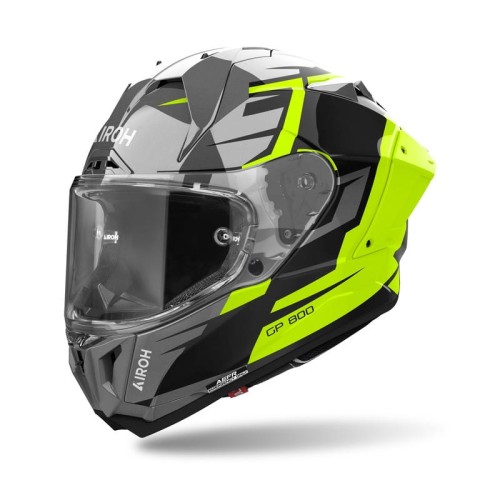 Przejdź do produktu KASK MOTOCYKLOWY AIROH GP800 MASTER YELLOW GLOSS