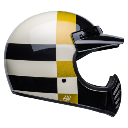 KASK MOTOCYKLOWY BELL MOTO-3 ATWLYD ORBIT WHITE BLACK