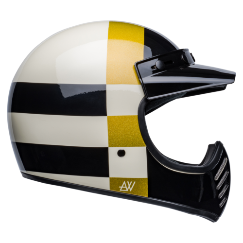 Przejdź do produktu KASK MOTOCYKLOWY BELL MOTO-3 ATWLYD ORBIT WHITE BLACK