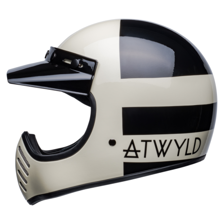 KASK MOTOCYKLOWY BELL MOTO-3 ATWLYD ORBIT WHITE BLACK
