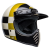 KASK MOTOCYKLOWY BELL MOTO-3 ATWLYD ORBIT WHITE BLACK