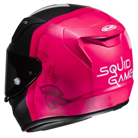 KASK MOTOCYKLOWY HJC RPHA12 SQUID GAME NETFLIX BLACK RED