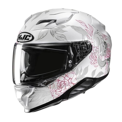 Przejdź do produktu KASK MOTOCYKLOWY HJC F71 ELIZ WHITE PINK