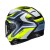 KASK MOTOCYKLOWY HJC F71 FES YELLOW BLUE