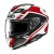 KASK MOTOCYKLOWY HJC F71 TOZZ WHITE RED