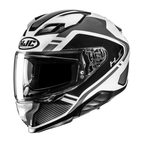 Przejdź do produktu KASK MOTOCYKLOWY HJC F71 TOZZ BLACK WHITE