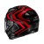 KASK MOTOCYKLOWY HJC F71 CARBON NEVIO BLACK RED