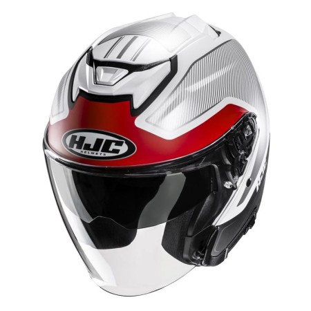 KASK MOTOCYKLOWY HJC I31 TEVIS GREY RED