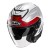 KASK MOTOCYKLOWY HJC I31 TEVIS GREY RED