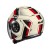 KASK MOTOCYKLOWY HJC I40N VELU BEIGE RED