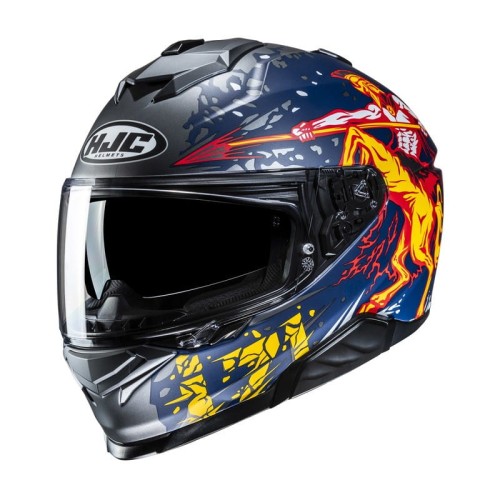 Przejdź do produktu KASK MOTOCYKLOWY HJC I71 TAURUS GREY BLACK