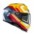KASK MOTOCYKLOWY HJC I71 VIZ YELLOW RED