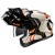 KASK MOTOCYKLOWY HJC I80 VELLY BLACK BEIGE