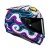 KASK MOTOCYKLOWY HJC RPHA12 KRAKEN WHITE BLUE